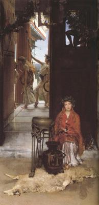 Alma-Tadema, Sir Lawrence The Way to the Temple (mk23) Germany oil painting art